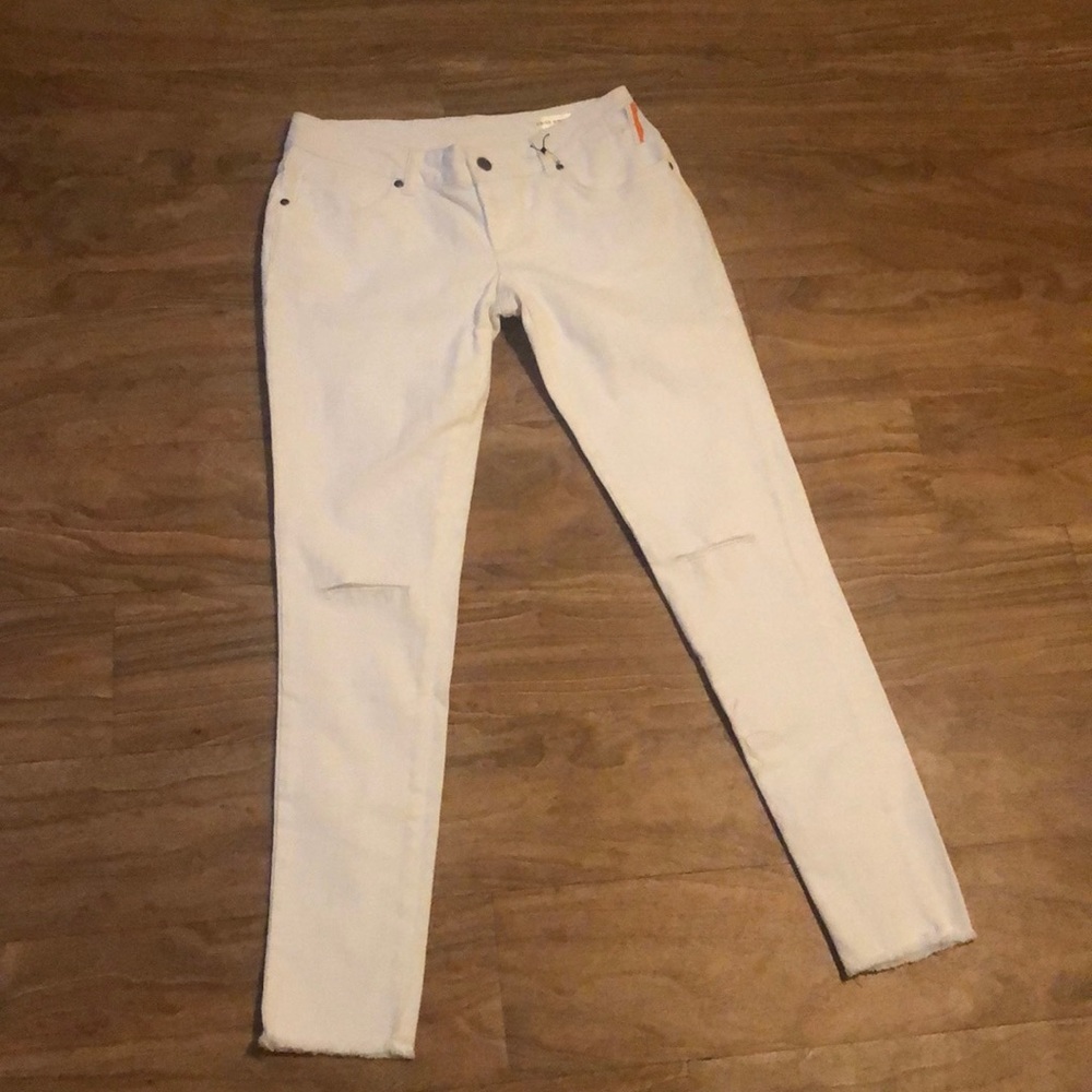 Anine Bing White Skinny Jeans